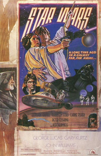 Star+Wars+Charles+White+III+Drew+Struzan+1978+Re-release